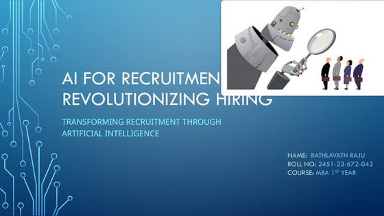 Artificial Intelligence AI in Human Resources (HR).pptx