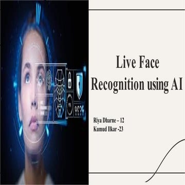 how AI helps in today world of live facial recognization.pptx