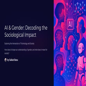 AI and Gender: Decoding the Sociological Impact