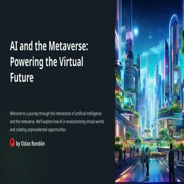 AI-and-the-Metaverse-Powering-the-Virtual-Future | PPTX