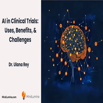 AI in Clinical Trials | Dr. Ulana Rey | MindLumina