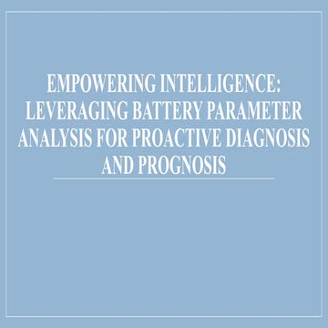 AI-Enabled Battery Diagnostic & Prognosis Platform.pptx