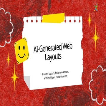 AI-Generated Web Layout|Smarter layouts, faster workflows, and intelligent cu...