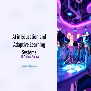 AI in Education and Adaptive Learning Systems: Transforming ...