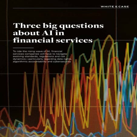 Three big questions about AI in financial services