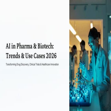 Artificial intelligence in field of pharmacy | PPTX
