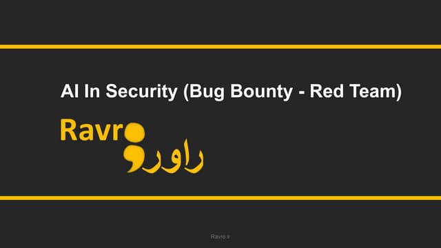 Combining AI with Red Teaming and Bug Bounty