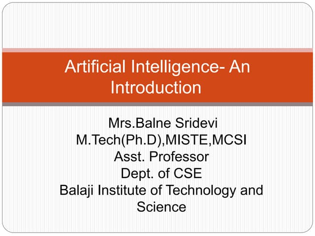 Ai  introduction