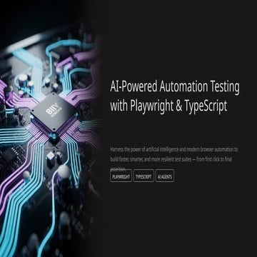 AI-Powered-Playwright-Automation with JavaScript & TypeScript | PDF