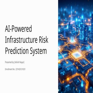 AI-Powered Infrastructure Risk Prediction for Safer, Sustainable ...
