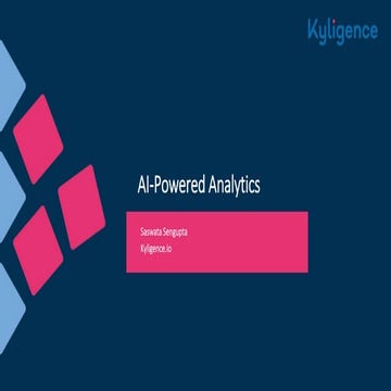 AI-Powered Analytics: What It Is and How It’s Powering the Next Generation of...