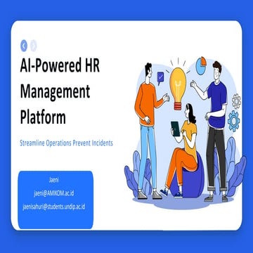 AI-Powered HR Management Platform JenHRD | PDF