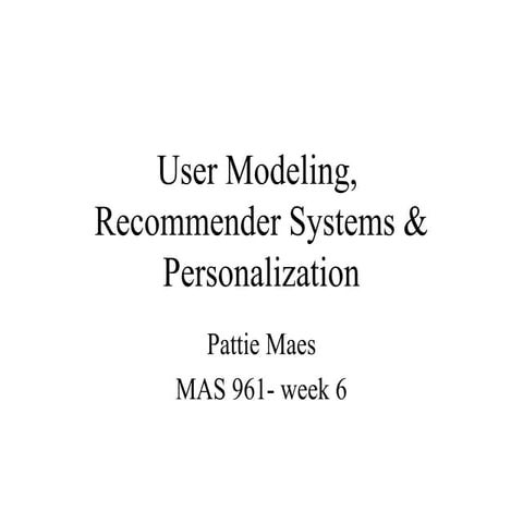 AI-week6-Recommender Systems & Personalization.ppt