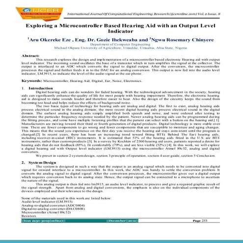 International Journal of Computational Engineering Research(IJCER)