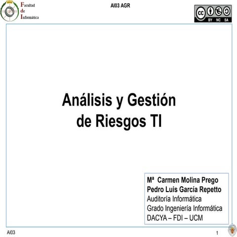 AI03 Analis y gestion de riesgos
