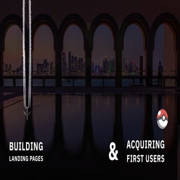 Landing pages & User Acquisition - Gilles de Clerck