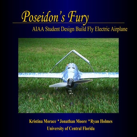 Aiaa Student Design Build Fly Electric Airplane