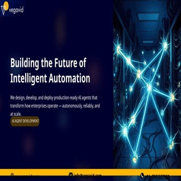AI Agent Development Services | Intelligent AI Automation Solutions | PPTX