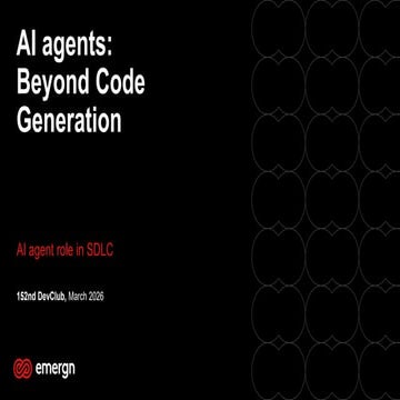 AI Agents in the SDLC Beyond Code Generation | PDF