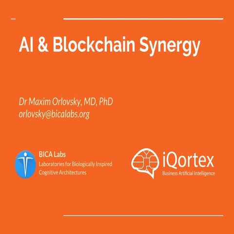 Artificial Intelligence & Blockchain Synergy