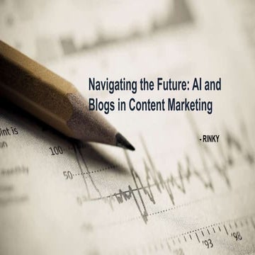 Forecast of Content Marketing through AI