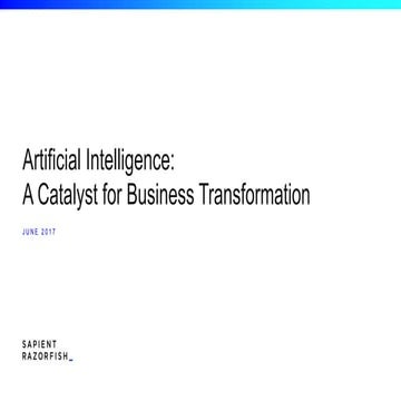 NYAI #13: "AI and Business Transformation" - Josh Sutton