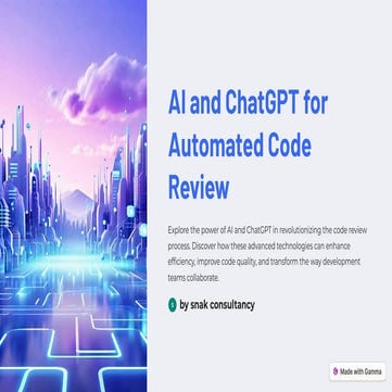 AI and ChatGPT for Automated Code Review &amp; Quality Assurance.pdf