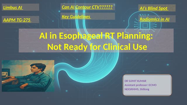 AI and Esophageal carcinoma RT planning.pptx