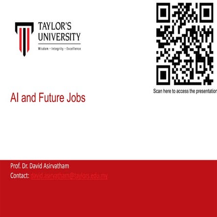 AI and future Jobs