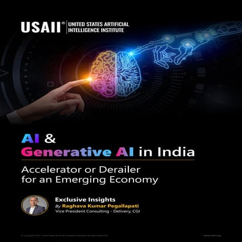 AI and Generative AI in India: Accelerator or Derailer for an Emerging Econom...