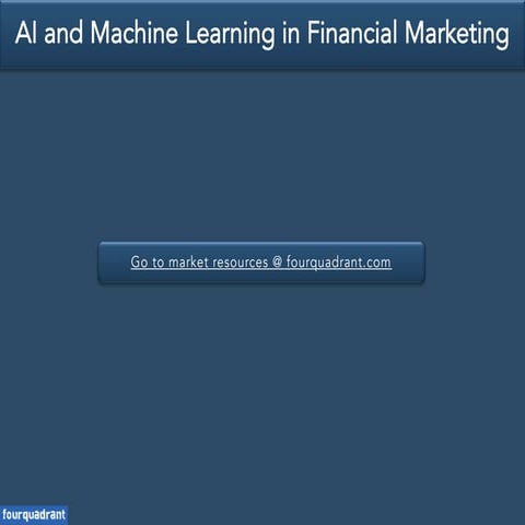 AI and Machine Learning in Marketing