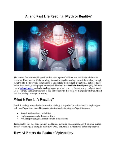 AI and Past Life Reading AI and Past Life Reading.pdf