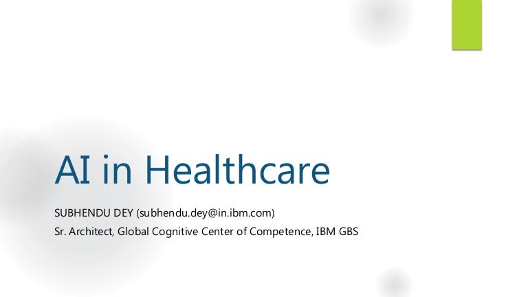 ai and robotics in healthcare