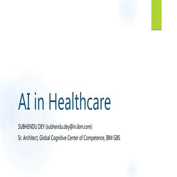 Ai and Robotics in Healthcare
