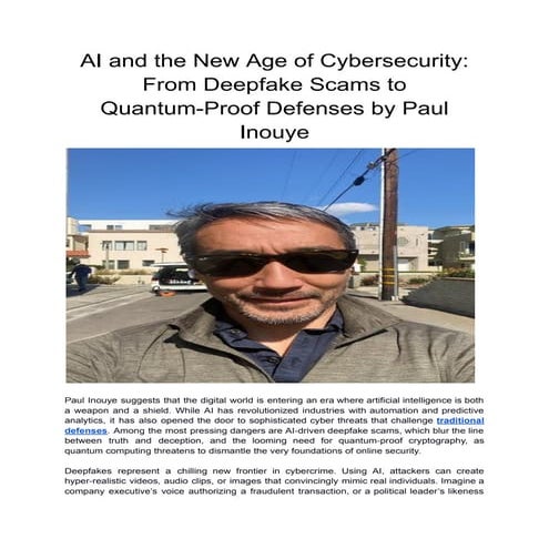 Quantum Computing and AI in Cybersecurity | PDF