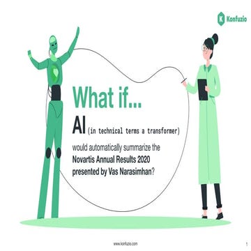 Text Summarizer AI for Documents like Annual Reports