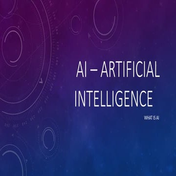 Ai – Artificial intelligence.pptx anf duw