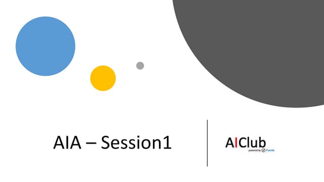 Aia session1