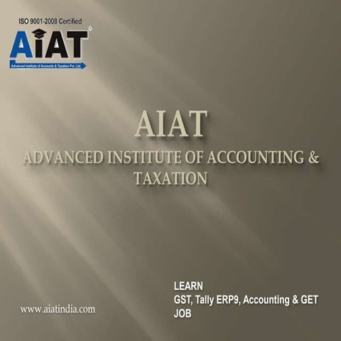 Advanced Institute of Accounting and Taxation