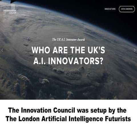 Innovation Council - UK AI Awards - CIUUK14