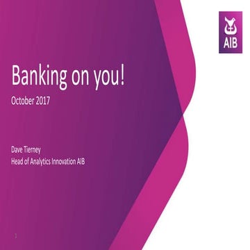 Databeers Dub #3 - Dave Tierney - Banking on you