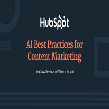 AI Best Practices for Marketing HUG June 2024