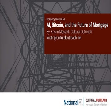 AI, Bitcoin, and the Future of Mortgage Webinar