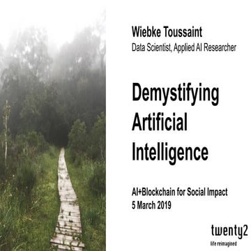 Demystifying Artificial Intelligence