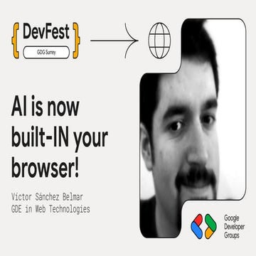 AI Built-in your browser by Victor - GDE