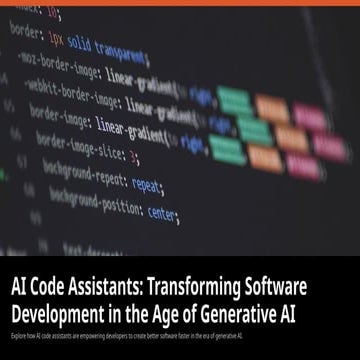 AI Code Assistants Transforming Software Development in the Age of ...
