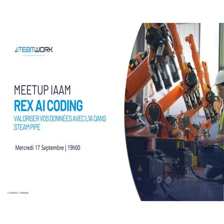 IAAM Meetup #5 chez Teamwork- AI Coding - Valoriser vos donnees avec l ...