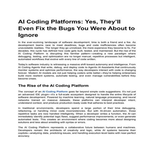 AI Coding Platforms_ Yes, They’ll Even Fix the Bugs You Were About to Ignore.pdf