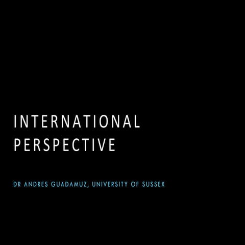 AI Copyright international perspective