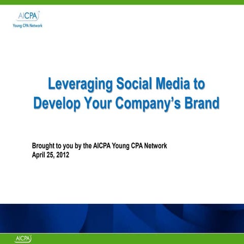 Leveraging Social Media to Develop Your Company